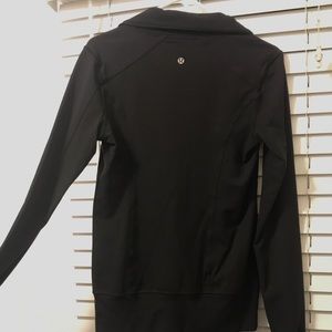 Black Fitted Lululemon Size 8 Jacket